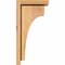 Ekena Millwork Huntington Smooth Corbel w/Backplate, Western Red Cedar, 5 1/2"W x 8"D x 16"H COR06X08X16HUN01SWR - alternate 4